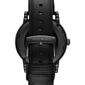 Emporio Armani Emporio Armani AR60012  итальянские мужские часы на браслете кожаный боковой вид