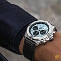 Breitling Breitling Chronomat B01 42 PB0134101C1S1 мужские часы голубой циферблат на запястье