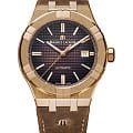 Maurice Lacroix Maurice Lacroix Aikon Automatic Bronze AI6008-BRZ01-730-3  AI6008-BRZ01-730-3 механические мужские часы коричневый циферблат, браслет кожаный — вид спереди