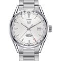 TAG Heuer TAG Heuer Carrera WAR2011.BA0723  WAR2011.BA0723 механические мужские часы серебристый циферблат, браслет нержавеющая сталь — вид спереди