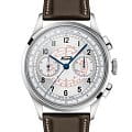 Tissot Tissot Telemeter T142.462.16.032.00  T1424621603200 механические мужские часы серебристый циферблат, браслет кожаный — вид спереди