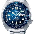Seiko Seiko Prospex SRPK01K1 PADI SRPK01K1 кварцевые мужские часы синий циферблат, браслет нержавеющая сталь — вид спереди