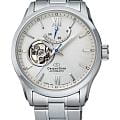 Orient Orient Star RE-AT0003S  RE-AT0003S механические мужские часы  черный циферблат, браслет нержавеющая сталь — вид спереди