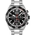 Hugo Boss Hugo Boss Energy HB1513971  HB1513971 кварцевые мужские часы черный циферблат, браслет нержавеющая сталь — вид спереди