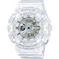 Casio Casio Baby-G BA-110TP-7A  BA-110TP-7A кварцевые женские часы белый циферблат, браслет пластик — вид спереди