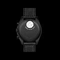 Swatch Swatch x Omega Bioceramic Moonswatch Mission to The Moonphase - New Moon SO33B700 мужские часы черный циферблат на запястье