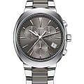 Rado Rado D-Star Chronograph R15937102  R15937102 кварцевые мужские часы серый циферблат, браслет сталь + керамические вставки — вид спереди
