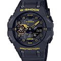 Casio Casio G-Shock GA-B001CY-1ADR (GA-B001CY-1A) GA GA-B001CY-1A электронные мужские часы черный циферблат, браслет пластик — вид спереди