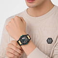Оригинальные часы Philipp Plein Philipp Plein The Skeleton 2.0 PWJFA0325 механические калибр механизма seiko общий вид