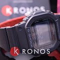 Casio Casio G-Shock DW-5600HRGRZ-1, g-shock япония мужские часы на браслете пластик боковой вид