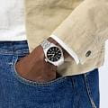Hamilton Hamilton Khaki Field Mechanical Power Reserve 40mm H69509130 механические мужские часы часы крупный план черный циферблата