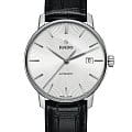 Rado Rado Coupole R22860015 Automatic R22860015 механические мужские часы белый циферблат, браслет кожаный — вид спереди