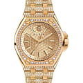 Philipp Plein Philipp Plein Extreme Lady PWJAA0822  PWJAA0822 кварцевые женские часы золотой циферблат, браслет нержавеющая сталь с ip-покрытием — вид спереди