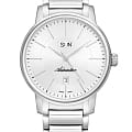 Adriatica Adriatica A1144.5113Q  A1144.5113Q кварцевые мужские часы серебристый циферблат, браслет нержавеющая сталь 316l — вид спереди
