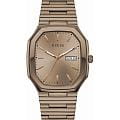 Guess Guess Dress Oliver GW0978G3  GW0978G3 кварцевые мужские часы коричневый циферблат, браслет нержавеющая сталь с ip-покрытием — вид спереди