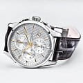 Hamilton Hamilton Jazzmaster Auto Chrono H32596551, jazzmaster швейцария мужские часы на браслете кожаный боковой вид