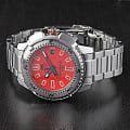 Orient Orient M-Force RA-AC0N02Y механические мужские часы часы крупный план красный циферблата