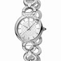 Just Cavalli Just Cavalli Animalier JC1L206M0015  JC1L206M0015 кварцевые женские часы серебристый циферблат, браслет нержавеющая сталь — вид спереди