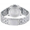 Casio Casio MTP-1310PD-2B кварцевые мужские часы часы крупный план синий циферблата