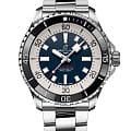 Breitling Breitling Superocean Automatic 44 A17376211C1A1  A17376211C1A1 механические мужские часы  циферблат, браслет нержавеющая сталь — вид спереди