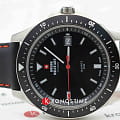 Swiss Military by Chrono Swiss Military by Chrono SM34082.04 кварцевые мужские часы часы крупный план черный циферблата