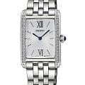 Seiko Seiko SWR091P1  SWR091P1 кварцевые женские часы серебристый циферблат, браслет нержавеющая сталь — вид спереди