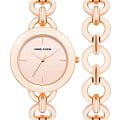 Anne Klein Anne Klein Box Set 4066BHST  4066BHST кварцевые женские часы бежевый циферблат, браслет нержавеющая сталь с ip-покрытием — вид спереди