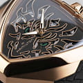 Hamilton Hamilton Ventura Elvis80 Skeleton Auto H24525332 механические мужские часы часы крупный план черный циферблата