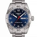 Tissot Tissot PRS 516 Powermatic 80 T131.430.11.042.00 PRS 516 T1314301104200 механические мужские часы синий циферблат, браслет нержавеющая сталь — вид спереди