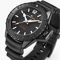 Hamilton Hamilton Khaki Navy Frogman Auto H77855330, khaki navy швейцария мужские часы на браслете каучук боковой вид
