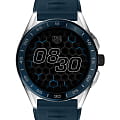 TAG Heuer TAG Heuer Connected Calibre E3 - 45 mm SBG8A11.BT6220  SBG8A11.BT6220 электронные мужские часы черный циферблат, браслет каучук — вид спереди