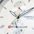 Kenneth Cole Kenneth Cole Classic KCWGF2233401 кварцевые мужские часы часы крупный план серебристый циферблата