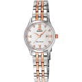 Orient Orient SZ43001W (SSZ43001W)  SSZ43001W кварцевые женские часы  белый циферблат, браслет  — вид спереди