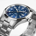 Hamilton Hamilton Khaki Field Auto H70605140 мужские часы синий циферблат на запястье