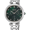 Seiko Seiko Conceptual Series Dress SKY063P1  SKY063P1 кварцевые женские часы зеленый циферблат, браслет нержавеющая сталь — вид спереди