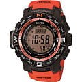Casio Casio Pro Trek PRW-3500Y-4E PRW PRW-3500Y-4E электронные мужские часы серый циферблат, браслет пластик — вид спереди