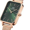 Daniel Wellington Daniel Wellington Quadro Pressed Melrose Emerald DW00100445 , наручные женские часы фото под углом