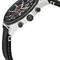Orient Orient RA-KV0005B chronograph японские мужские часы на браслете кожаный боковой вид
