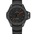 Hamilton Hamilton Khaki Navy Frogman Auto H77845330  H77845330 механические мужские часы черный циферблат, браслет каучук — вид спереди