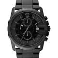 Diesel Diesel Master Chief DZ4180  DZ4180 кварцевые мужские часы  черный циферблат, браслет сталь c pvd покрытием — вид спереди