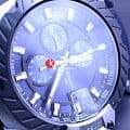 Боковая сторона корпуса Tissot Tissot T-Race Automatic Chronograph T115.427.27.041.00 с заводной головкой и логотипом бренда