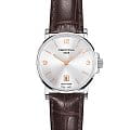Certina Certina DS Caimano C017.210.16.037.01 DS Caimano C0172101603701 кварцевые женские часы белый циферблат, браслет кожаный — вид спереди