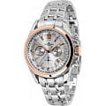 Jacques Lemans Jacques Lemans 1-1117ZN  1-1117ZN кварцевые мужские часы серый циферблат, браслет  — вид спереди
