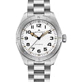 Hamilton Hamilton Khaki Field Expedition Auto H70315110  H70315110 механические мужские часы белый циферблат, браслет нержавеющая сталь — вид спереди