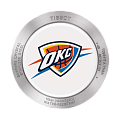 Tissot Tissot Quickster NBA Oklahoma City Thunder T095.417.17.037.14, t-sport швейцария мужские часы на браслете тканевый боковой вид