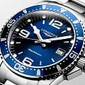 Longines Longines HydroConquest L3.740.4.96.6, hydroconquest швейцария мужские часы на браслете нержавеющая сталь боковой вид