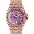 Philipp Plein Philipp Plein Extreme Lady PWJAA0922  PWJAA0922 кварцевые женские часы розовый циферблат, браслет нержавеющая сталь с ip-покрытием — вид спереди