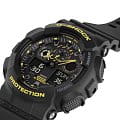 Casio Casio G-Shock GA-100CY-1ADR (GA-100CY-1A), g-shock япония мужские часы на браслете пластик боковой вид