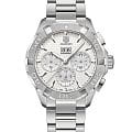 TAG Heuer TAG Heuer Aquaracer CAY211Y.BA0926  CAY211Y.BA0926 механические мужские часы серебристый циферблат, браслет нержавеющая сталь — вид спереди