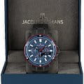 Jacques Lemans Jacques Lemans Liverpool 1-2141G мужские часы синий циферблат на запястье